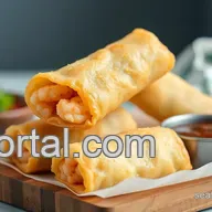 My Favorite Fried Shrimp Egg Rolls - Crispy Treats Recipe