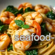 Easy & Juicy Garlic-Basil Shrimp with Spinach Fettuccine: My Go-To Recipe