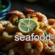 Garlic Butter Black Shrimp with Lemon & Herbs &ndash; A Coastal Delight