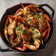 Crab Meat Recipe with Garlic in 15 Minutes