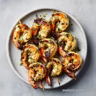 Grilled Shrimp Skewers in 21 Minutes for 4 Servings