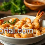My Grandmother's Easy Saut&eacute;ed Prawns in Garlic Butter Sauce