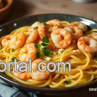 Easy Garlic Butter Shrimp Fettuccine: A 20-Minute Delight