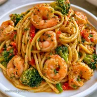 Garlic Butter Shrimp Pasta in 25 Minutes