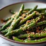 The Crispiest OvenRoasted Green Beans With Garlic Parmesan