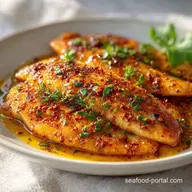 Garlic Seasoned Tilapia in 22 Minutes