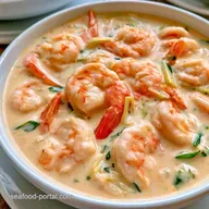 Gluten-Free Coconut Shrimp Soup in 37 Min