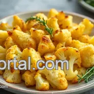 Golden & Garlicky Baked Cauliflower: Even Nan Will Love It!