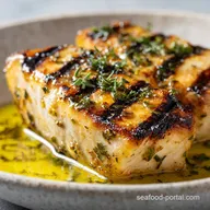 Charred Amberjack Fish Grilled Recipe