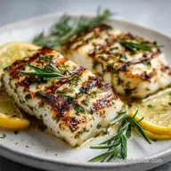 Grilled Cod with Lemon and Herbs in 25 Minutes