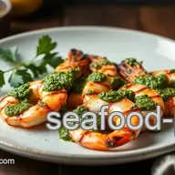 How to Make the Best Grilled King Prawns with Homemade Pesto