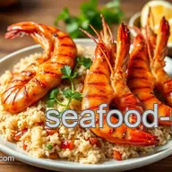 Easy, Flavorful Grilled King Prawns with Savory Rice: A Summer Delight!