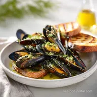 Easy Grilled Mussels with Garlic Butter in 15 Minutes