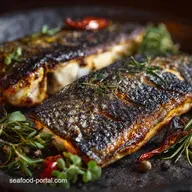 Grilled Fish Recipes: Non-Stick Crispy Sea Bass Skin Technique