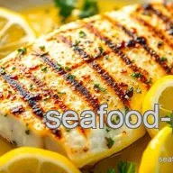 Grilled Sea Bass with Zesty Lemon Marinade