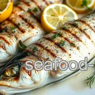 Grilled Sea Bass - Zesty Lemon Herb Delight
