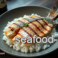 Delicious Grilled Sea Bream with Aromatic Jasmine Tea Rice Recipe