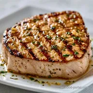 Grilled Tuna with Garlic in 21 Minutes