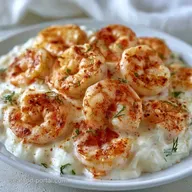Greek Yogurt Shrimp Salad for 4 Servings