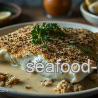 Herb-Crusted Baked Haddock Recipe: A Family Favorite with Lemon Butter Sauce