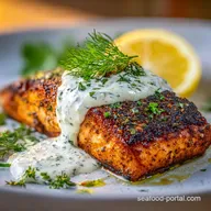 Herb Salmon with Aioli: Crispy Baked in 20 Minutes