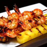 Grilled Jerk Shrimp Pineapple Skewers Island BBQ Bliss