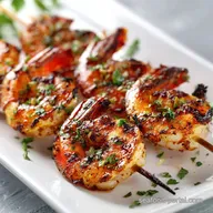 Shrimp Skewers Recipe with Pineapple in 26 Minutes