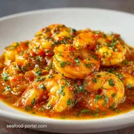 Kadai Shrimp Recipe for 4 Servings