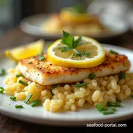 Lemon Butter Cod Rice An Easy Weeknight Winner
