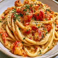Lemon Cream Lobster Pasta in 30 Minutes
