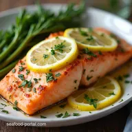 LemonDill Sunshine Salmon Easy Oven Baked Salmon Recipe