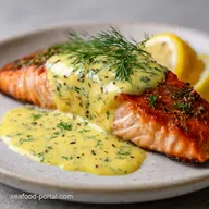 Creamy Sauce for Salmon: Zesty Lemon-Dill Velout&eacute;