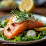 The Proper Salmon Salad Light LemonDill Capers Recipe