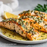 Butter Lemon Garlic Salmon: Restaurant-Style