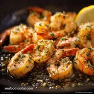 Sauteed Shrimp Quick PanSeared Garlic Butter Scampi Dish