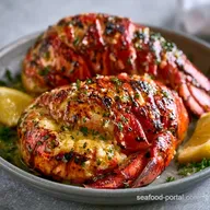 Lemon Herb Grilled Lobster for 4 Servings