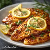 Lemon Herb Tilapia for 4 Servings