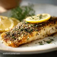 Baked Lemon Pepper Fish Recipe for 4 Servings