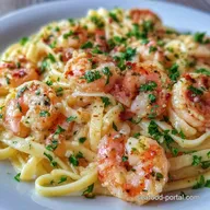 Lemon Shrimp Scampi Pasta in 15 Minutes