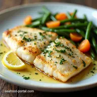 LemonHerb Simple Baked Flounder Recipe Quick Delicious