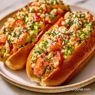 Lobster Cobb Salad Rolls for 4 Servings