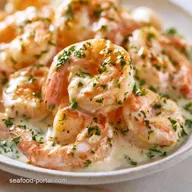 Low Calorie Cold Shrimp Salad - Creamy