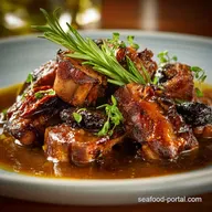 Low and Slow Braised Smoked Turkey Necks with Rich Pan Gravy