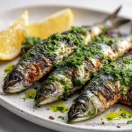 Mediterranean Grilled Sardines in 26 Minutes: Crispy Skin Recipe
