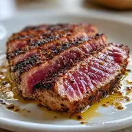 Mediterranean Grilled Tuna in 21 Minutes