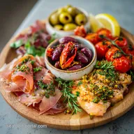 Mediterranean Charcuterie Board Mezze Platter in 20 Minutes