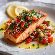 Mediterranean Salmon Recipe in 27 Minutes