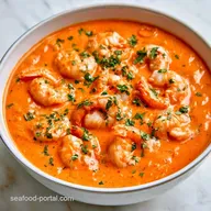 Mexican Cold Shrimp Soup for 4 Servings
