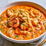 Smoky Mexican Shrimp Tortilla Soup