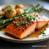 Sticky Miso Honey Salmon Quick 30Minute One Pan Dinner